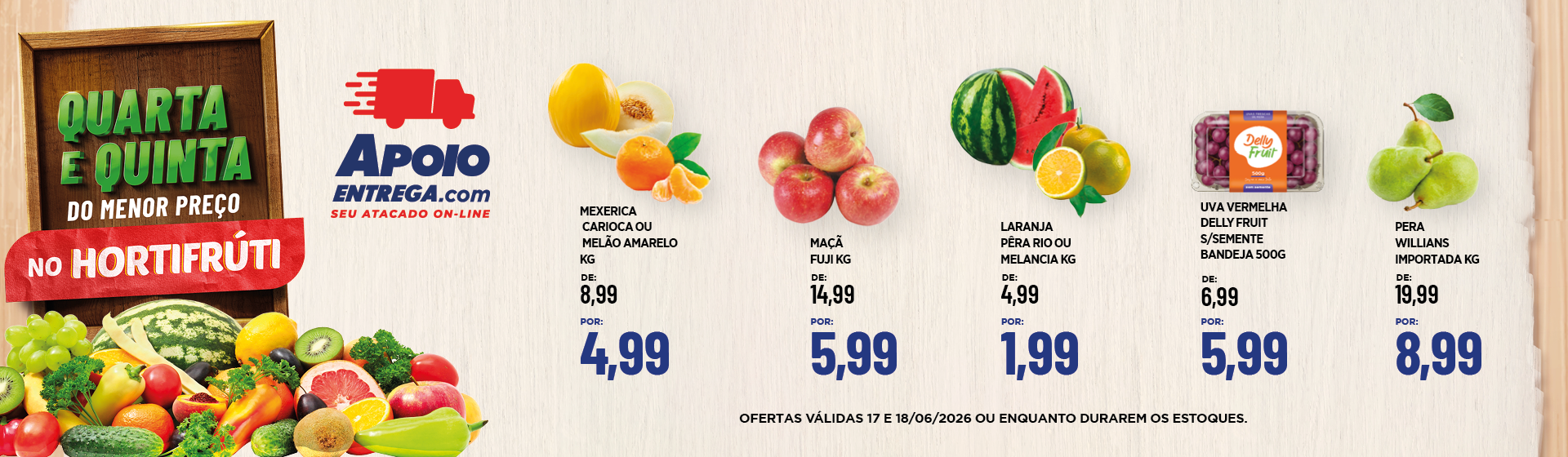 Hortifruti Quarta e Quinta
